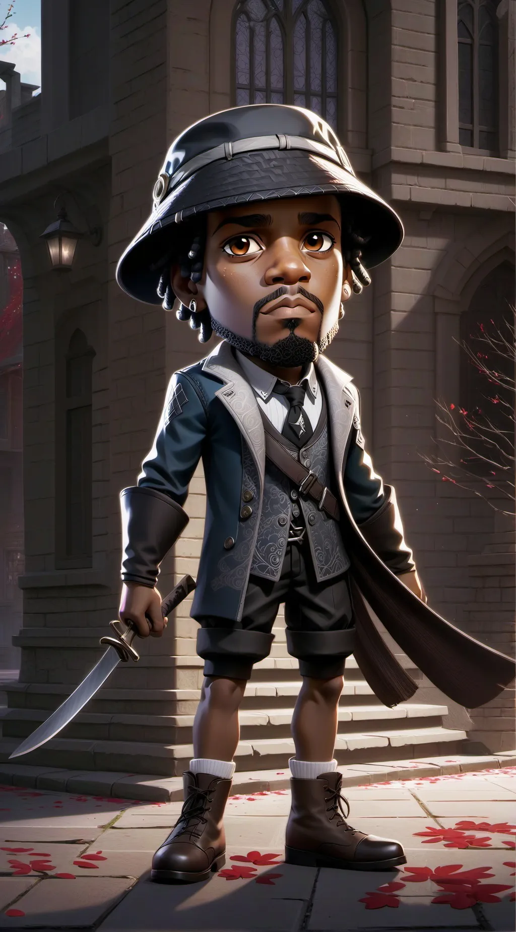 ai character: Dolly Polly background