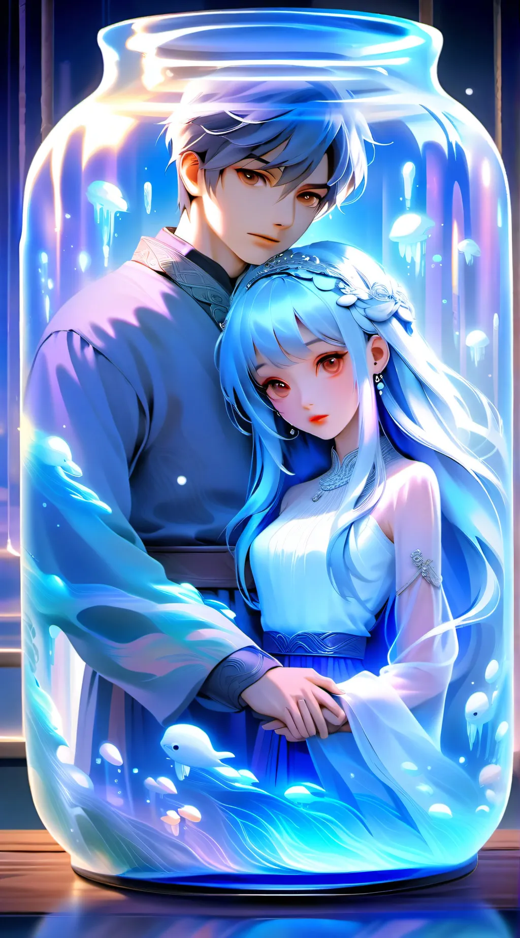 ai character: Amero and Avellae background