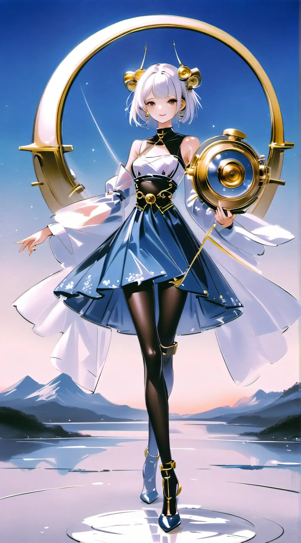 ai character: Mickey mouse background