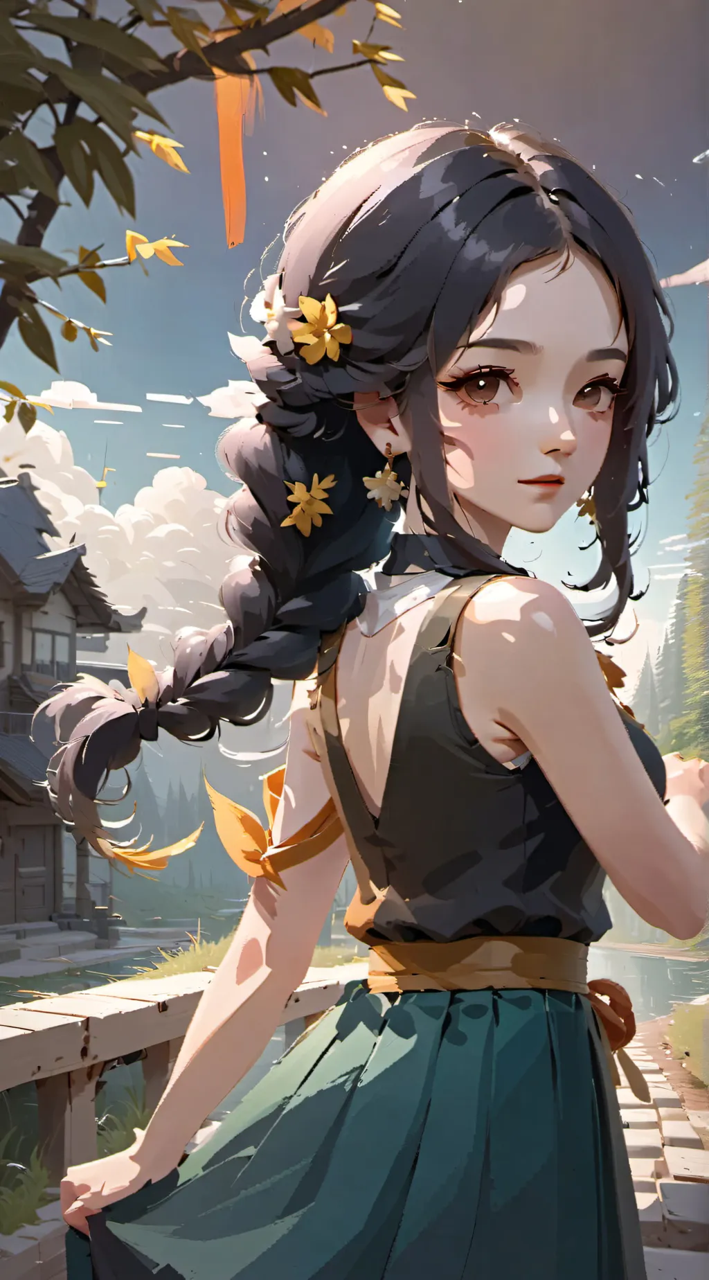 ai character: Blender son meme background