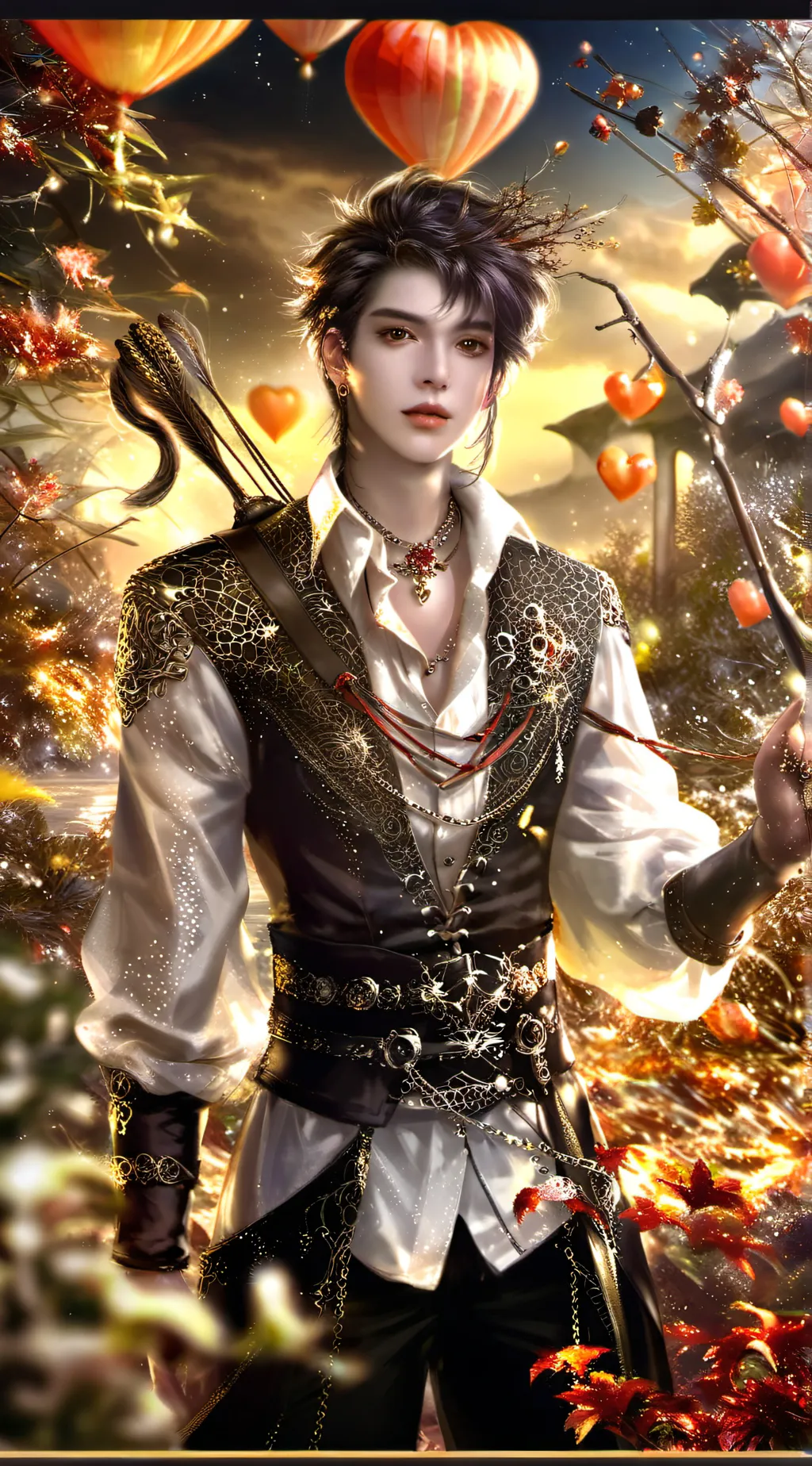 ai character: 陵子 background