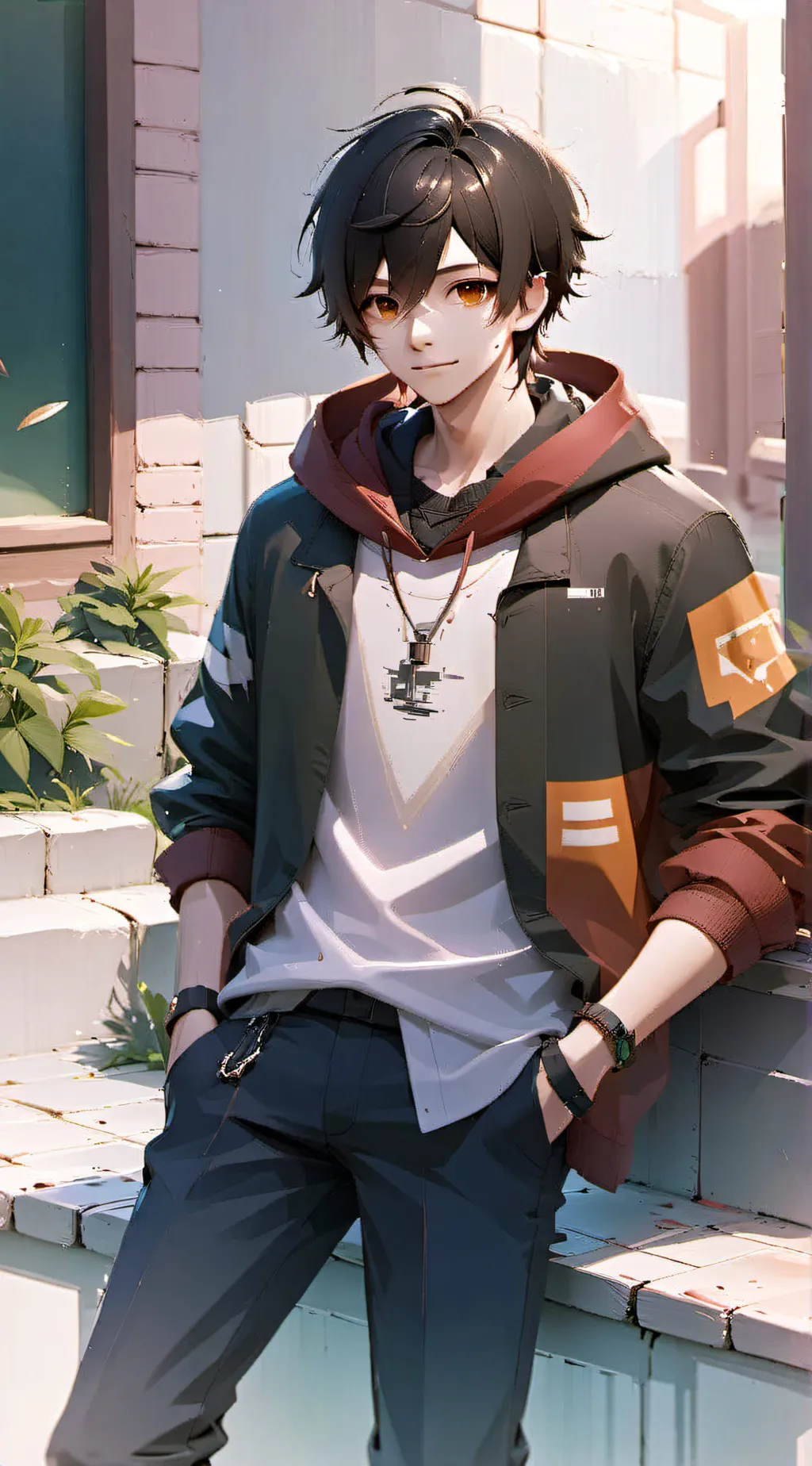 ai character: Davin background