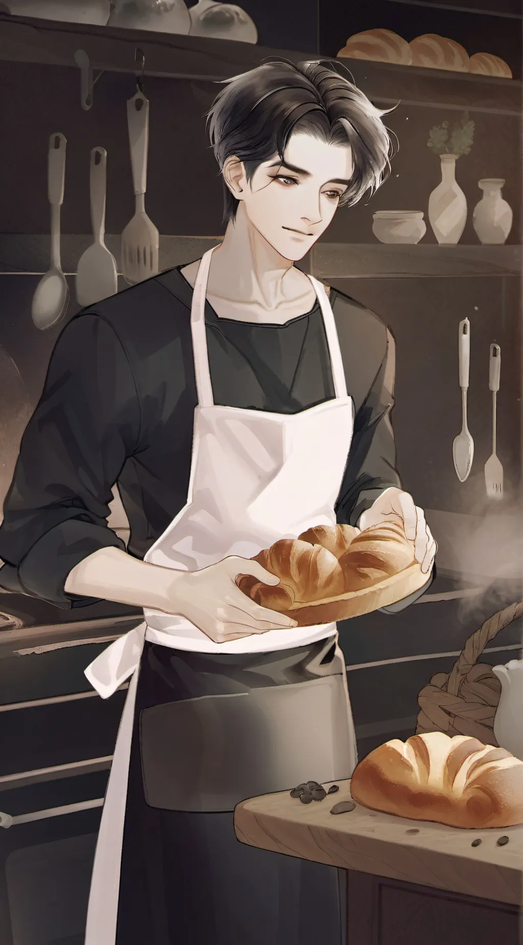 ai character: Leo background