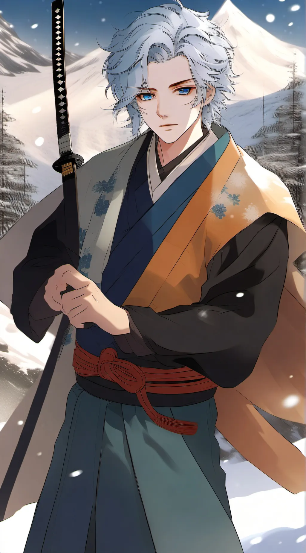ai character: New hashira background