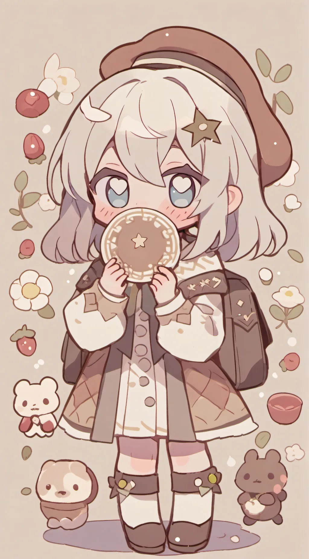 ai character: Naomi  background