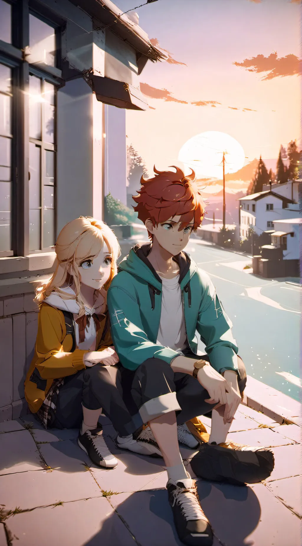 ai character: one piece School background