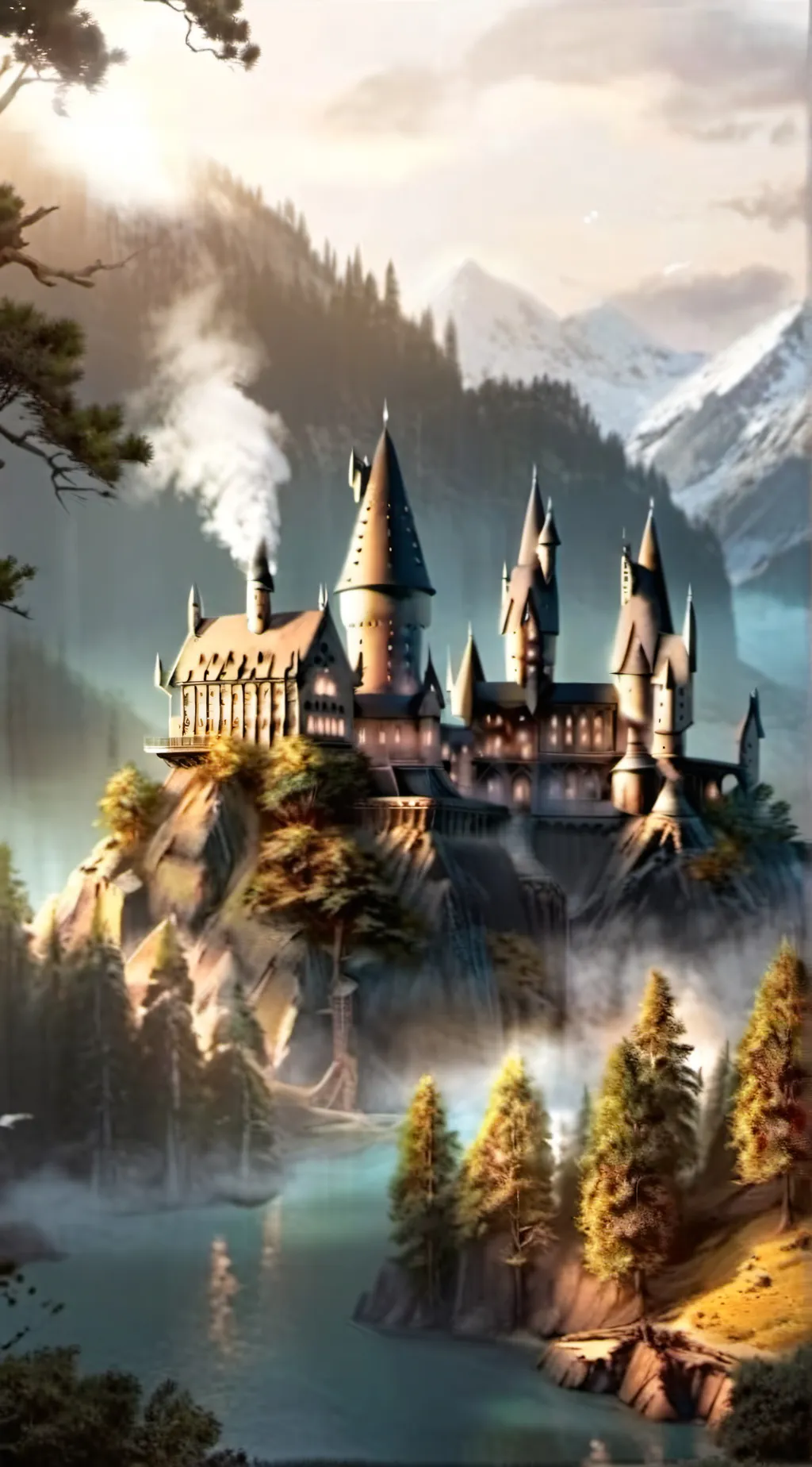 ai character: 👉𝐇𝐨𝐠𝐰𝐚𝐫𝐭𝐬👈 background