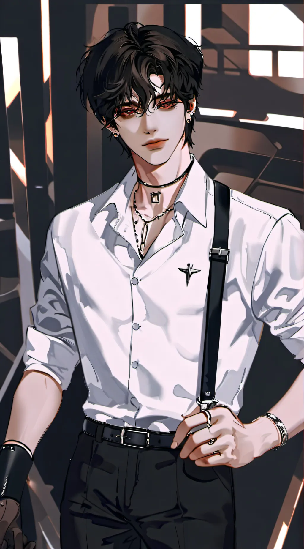 ai character: LUCAS background