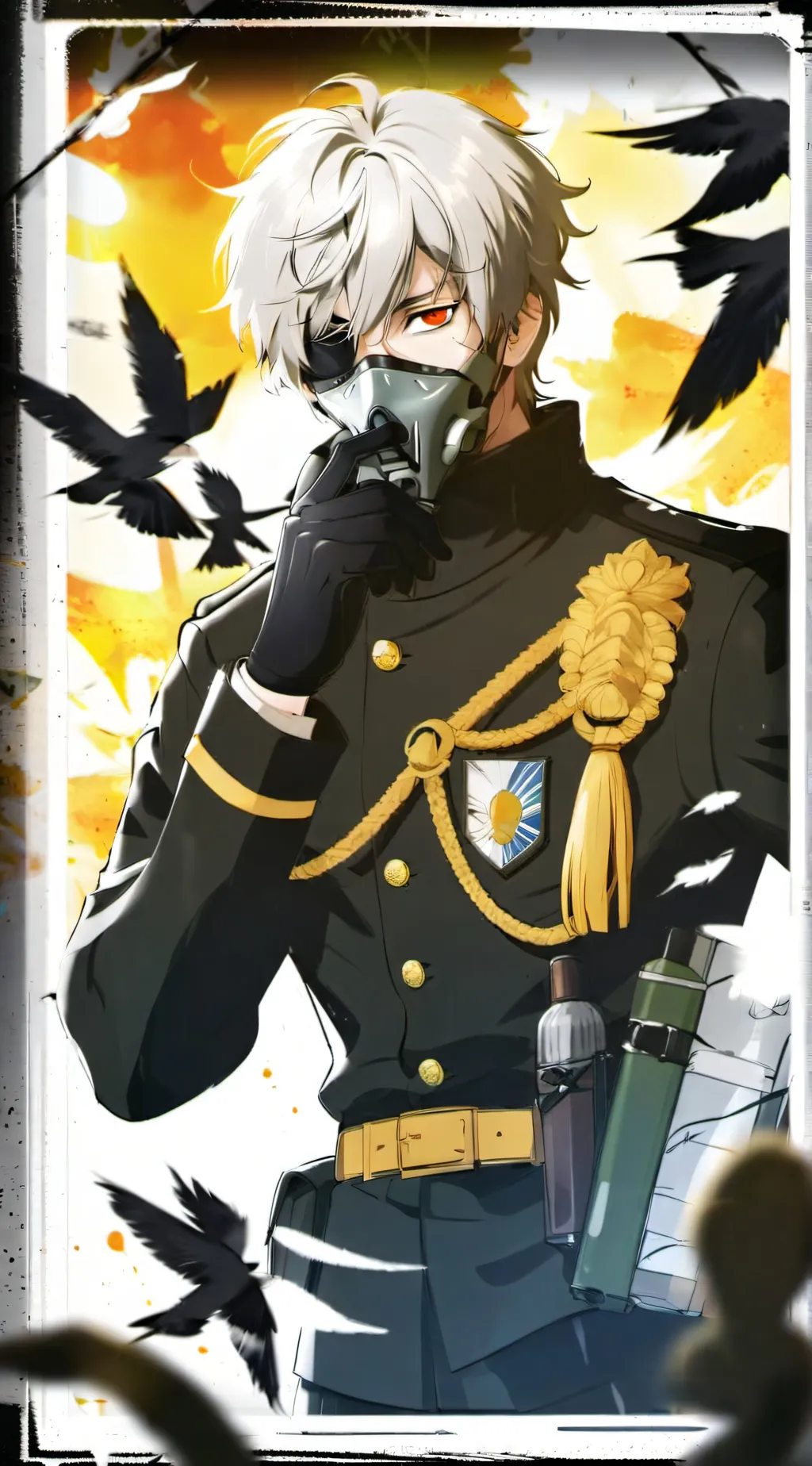 ai character: Hakai - Military background