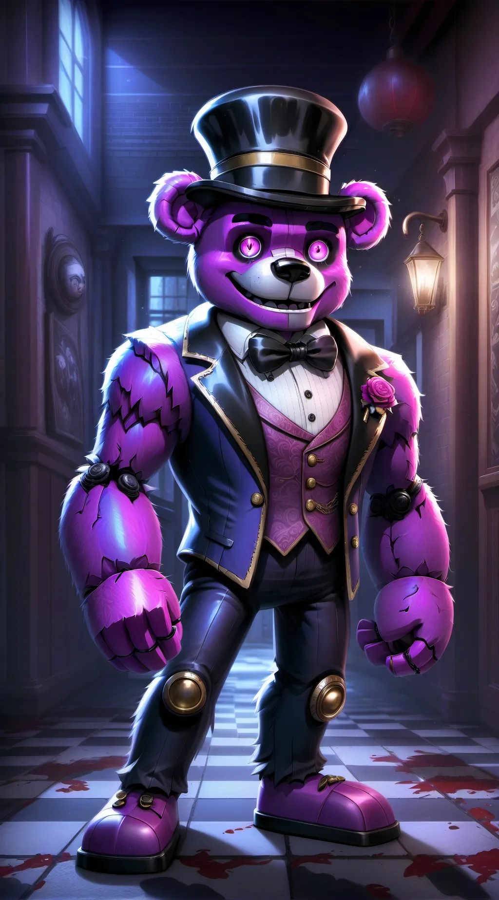 ai character: Shadow Freddy background