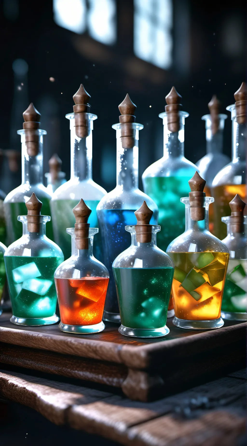 ai character: Potions! background