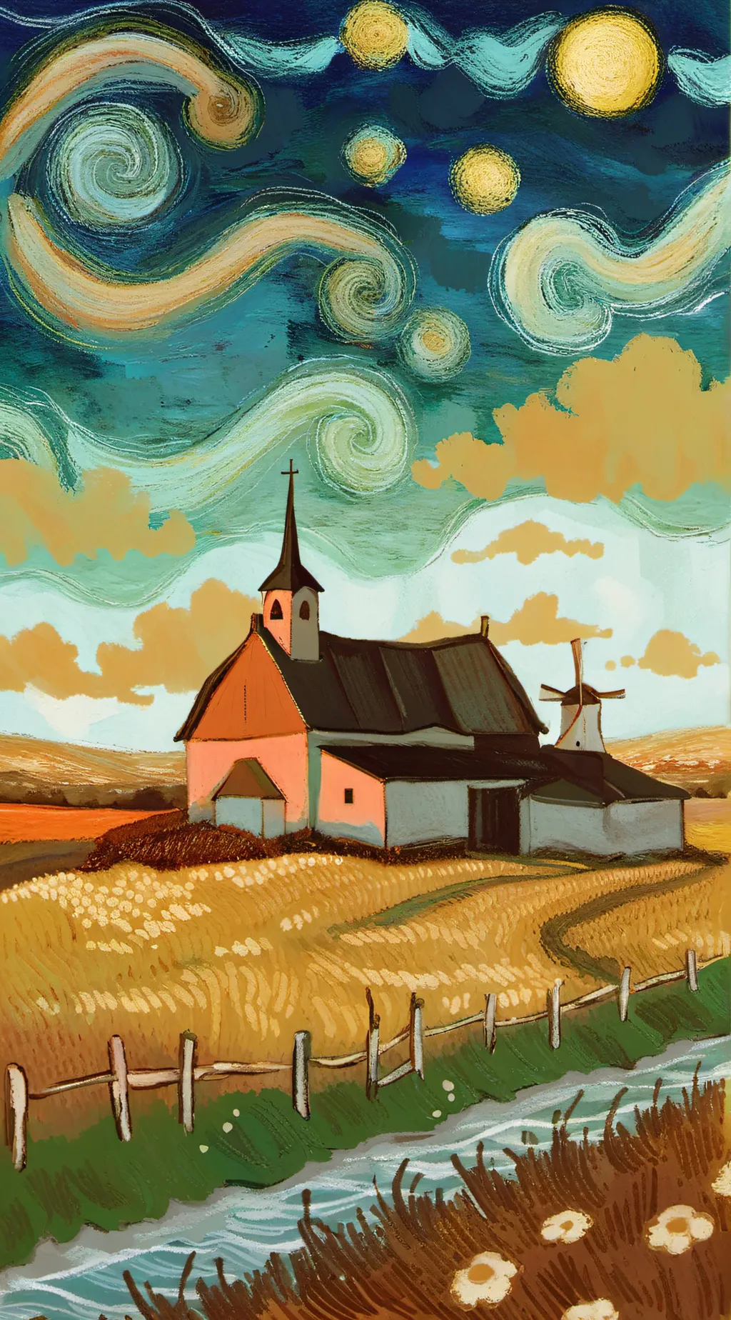 ai character: SLEEPOVER  background