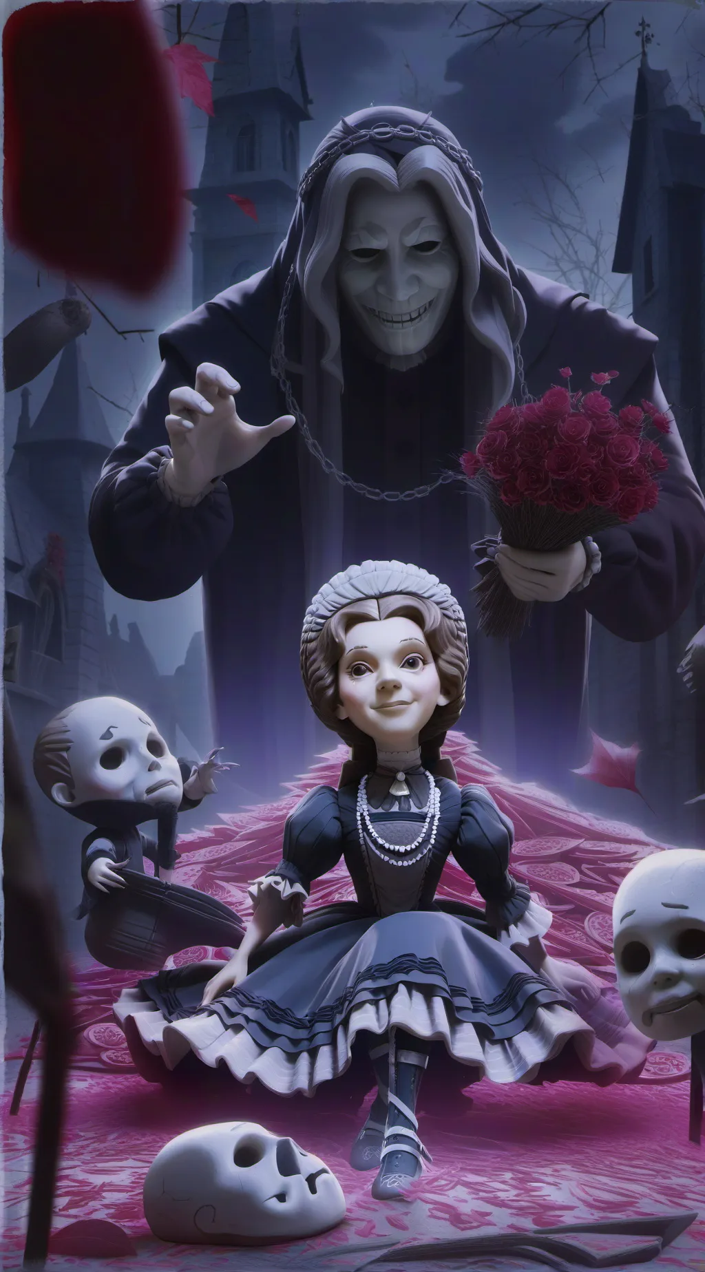 ai character: horror rp background