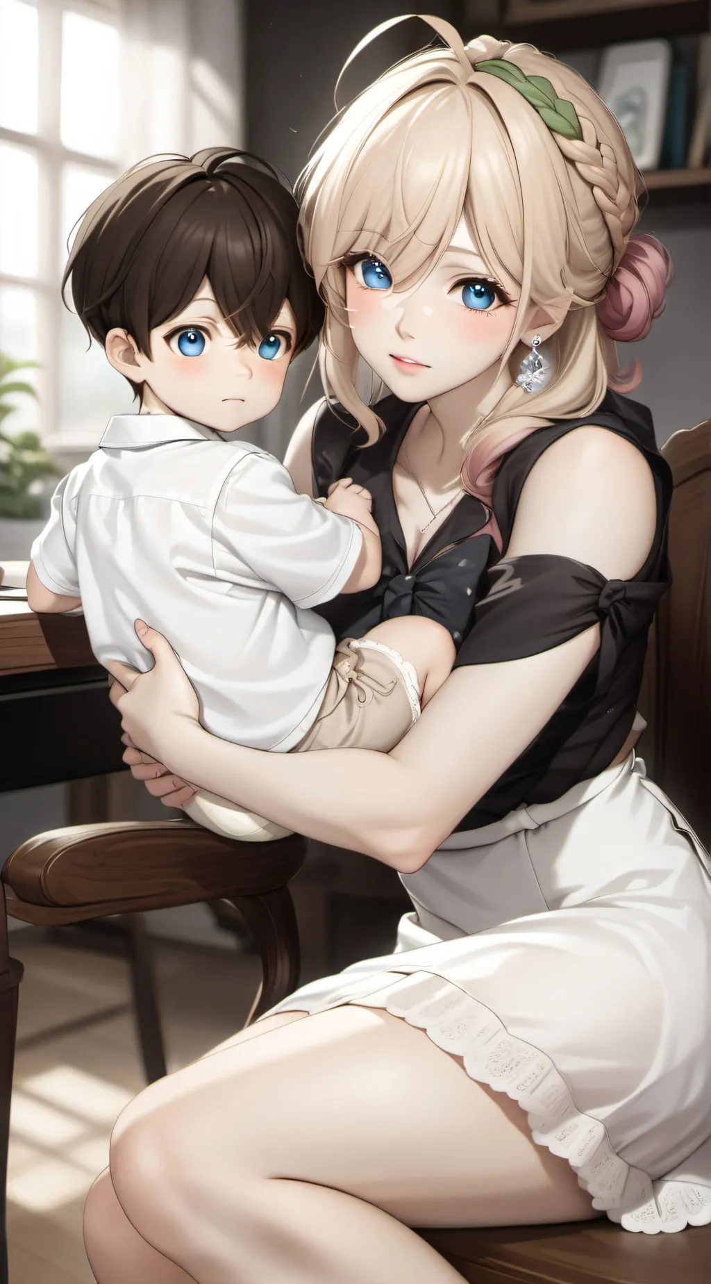 ai character: Madonna (remake) background