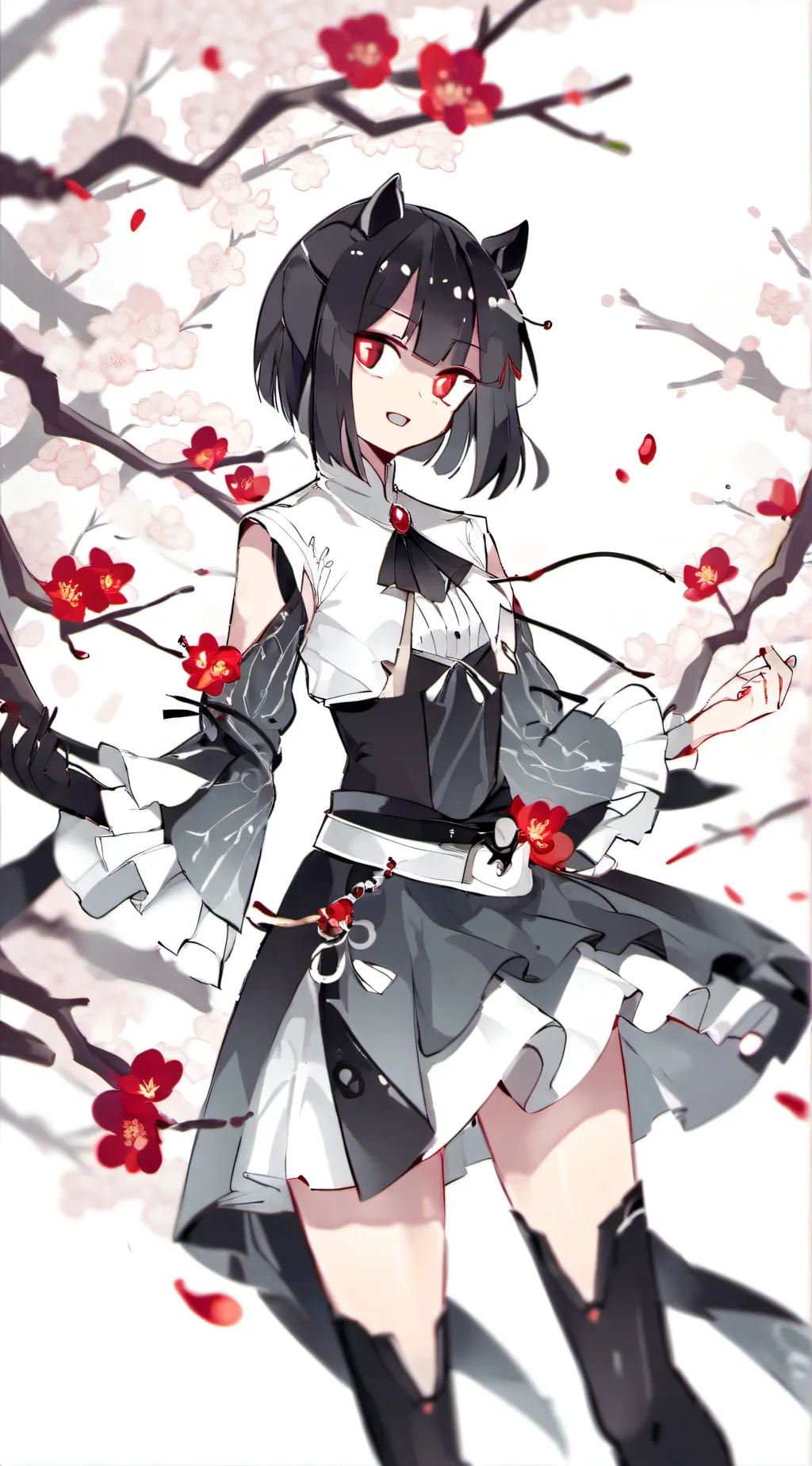 ai character: Miss Sasha  background