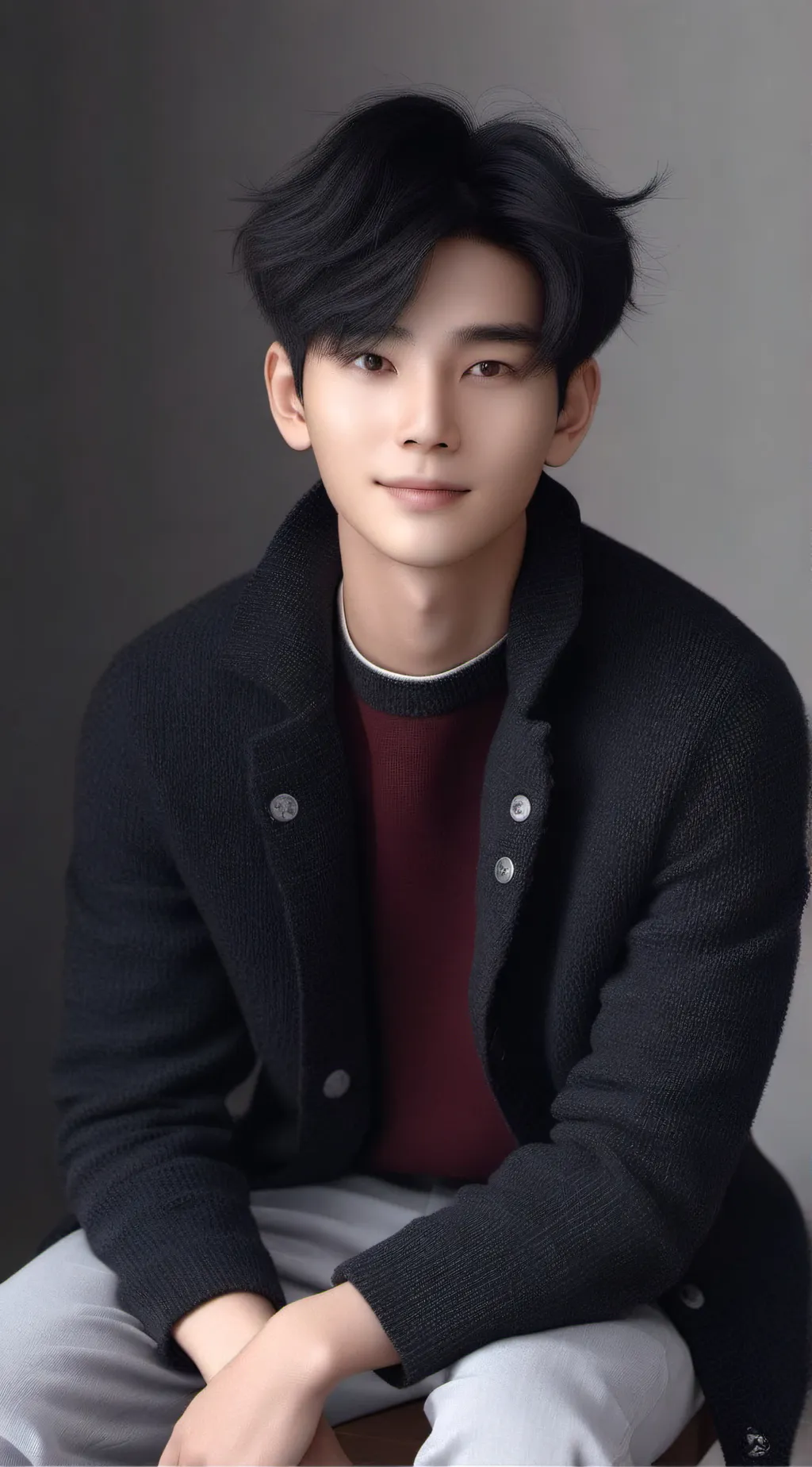 ai character: Pierre  background