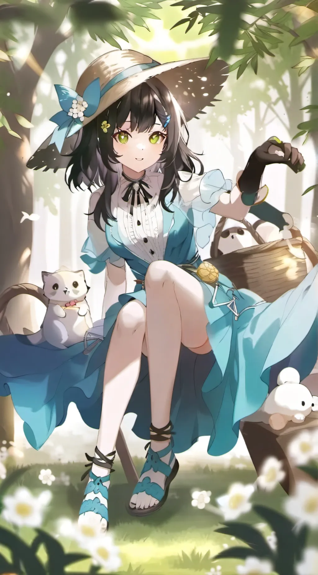 ai character: Hashiras!!!!  background