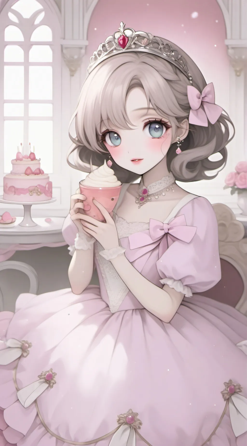 ai character: Zoey  background