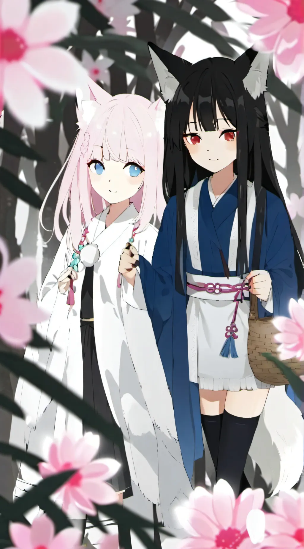 ai character: fexa & mangle background