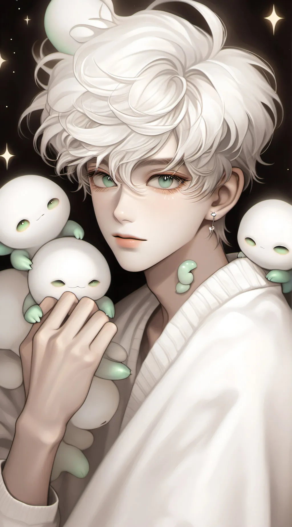 ai character: 🛸💫azodia💫🛸 background