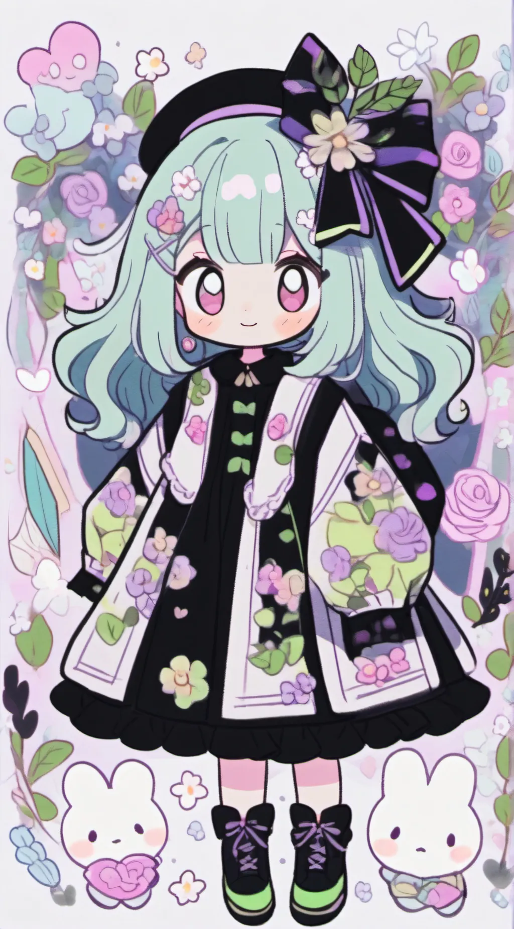 ai character: bunnie background