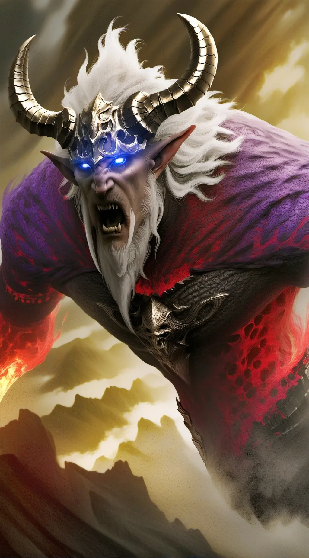 ai character: Gonga gongs background