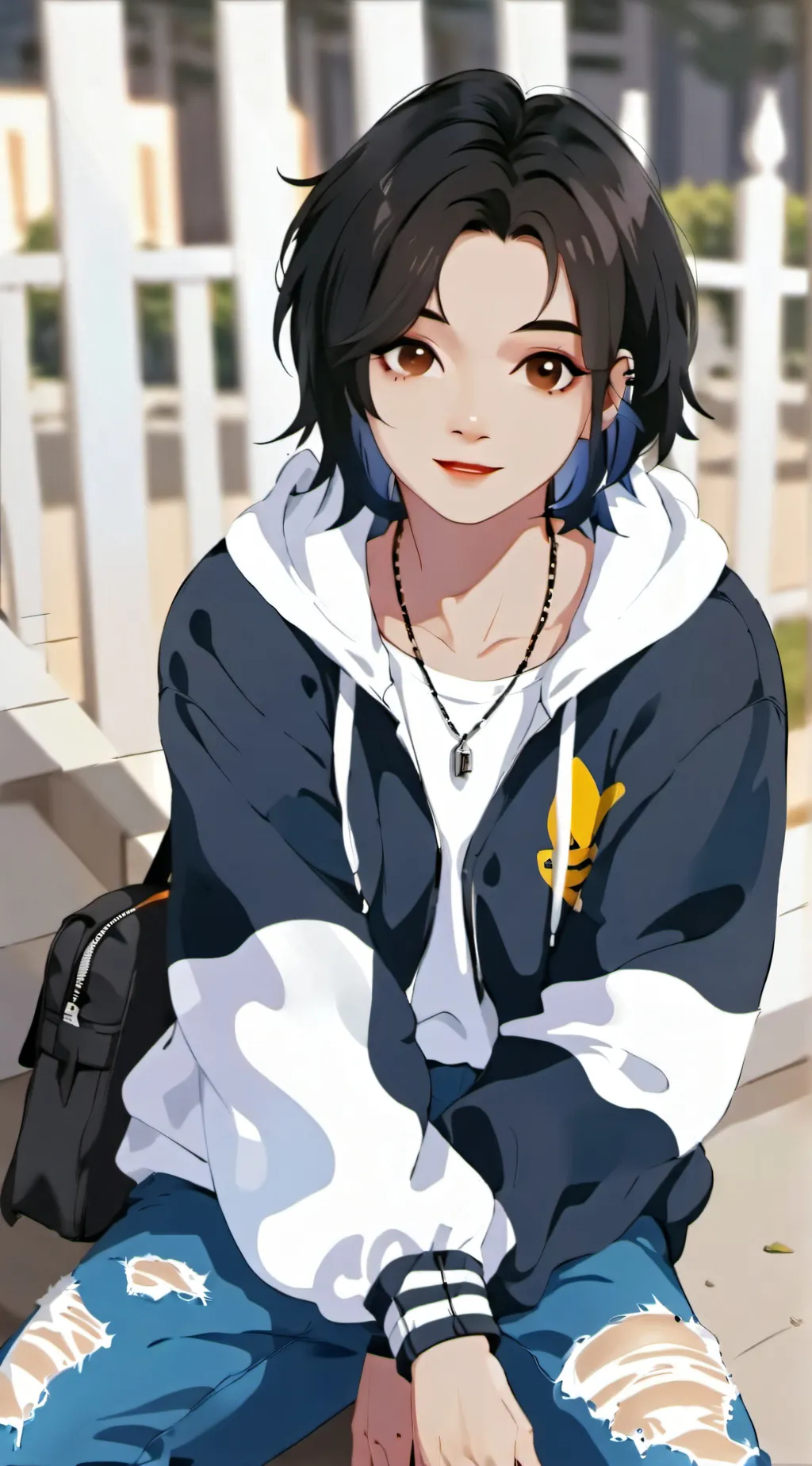 ai character: Evelyn background