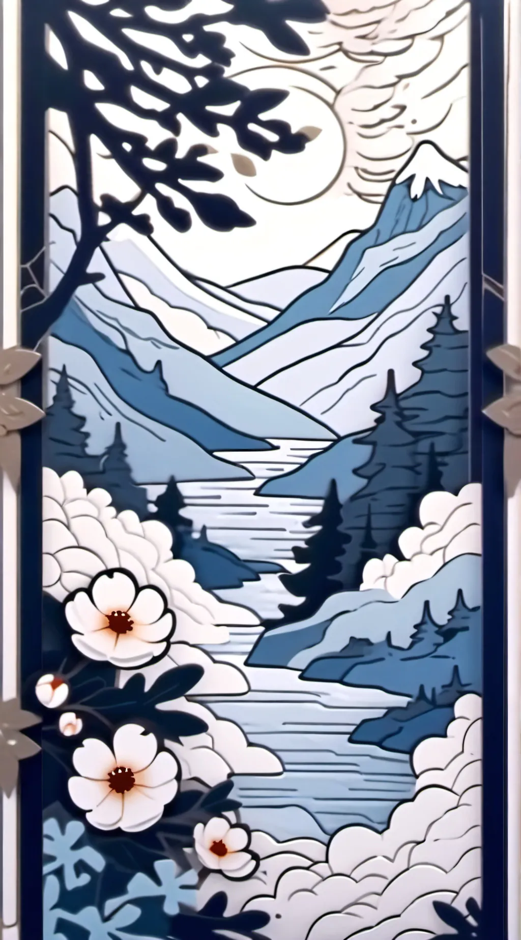 ai character: Skibidi house background