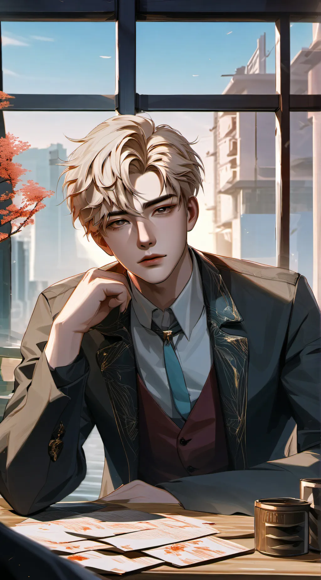 ai character: Labyrinth background