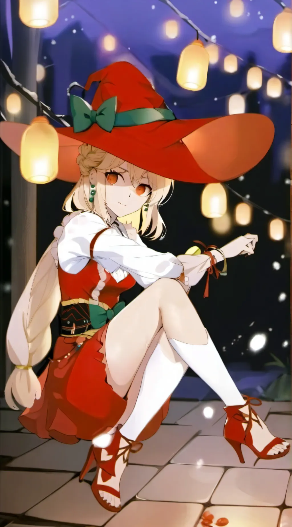 ai character: Luna background