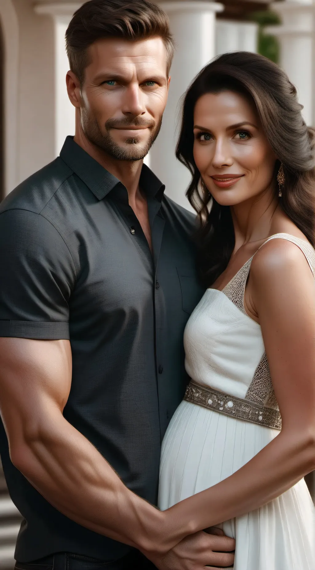 ai character: max and serenity  background