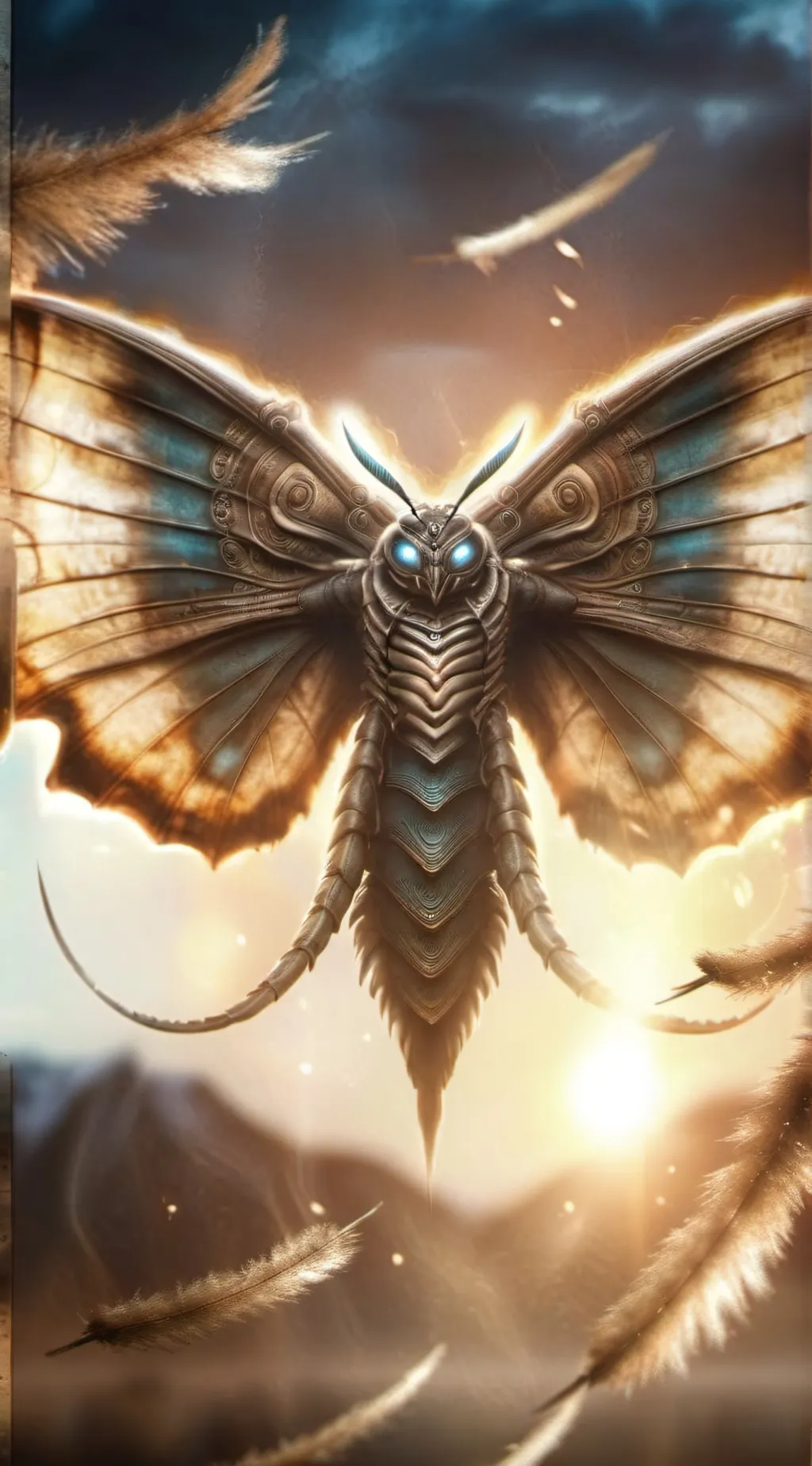 ai character: Mothra background