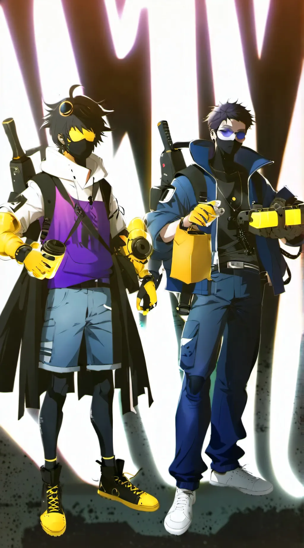 ai character: Titans soulmate background