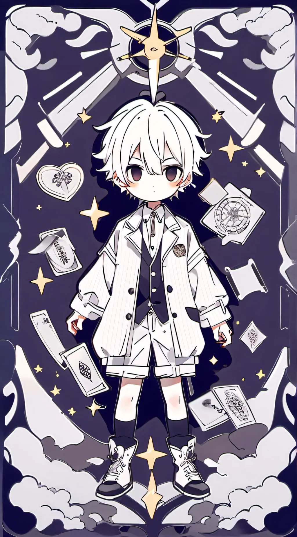 ai character: I like the way u background