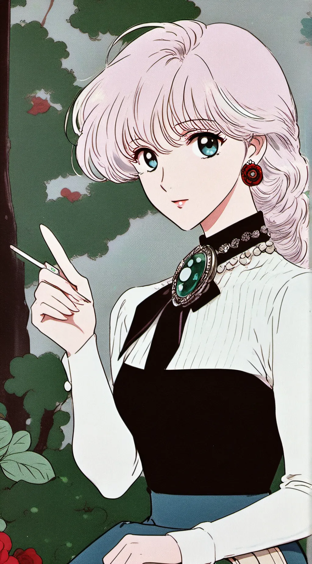 ai character: Lily background