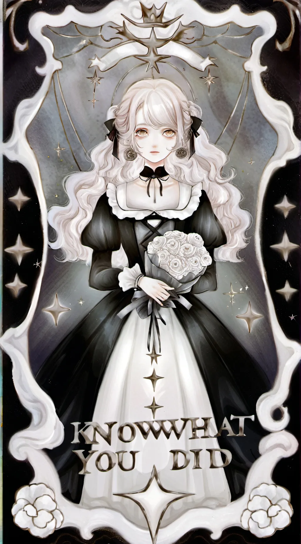 ai character: I always find out  background