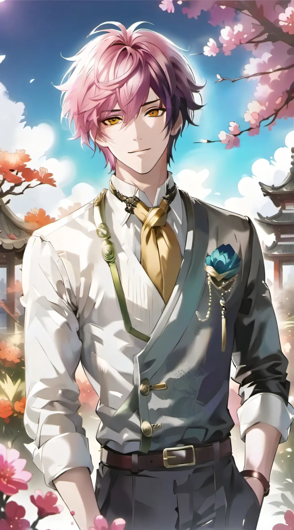 ai character: Zach background