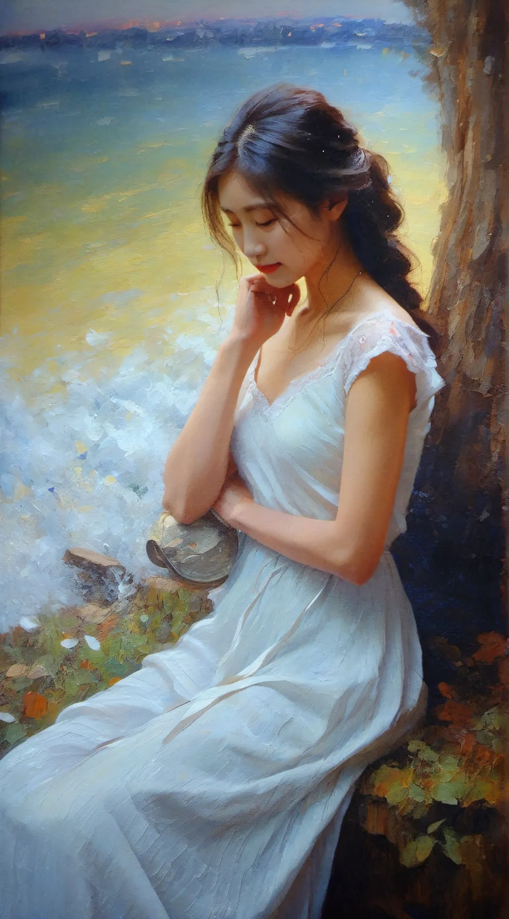 ai character: Lin background