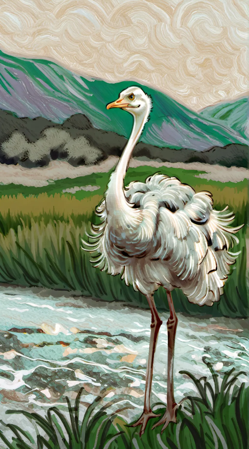 ai character: Ozzie background