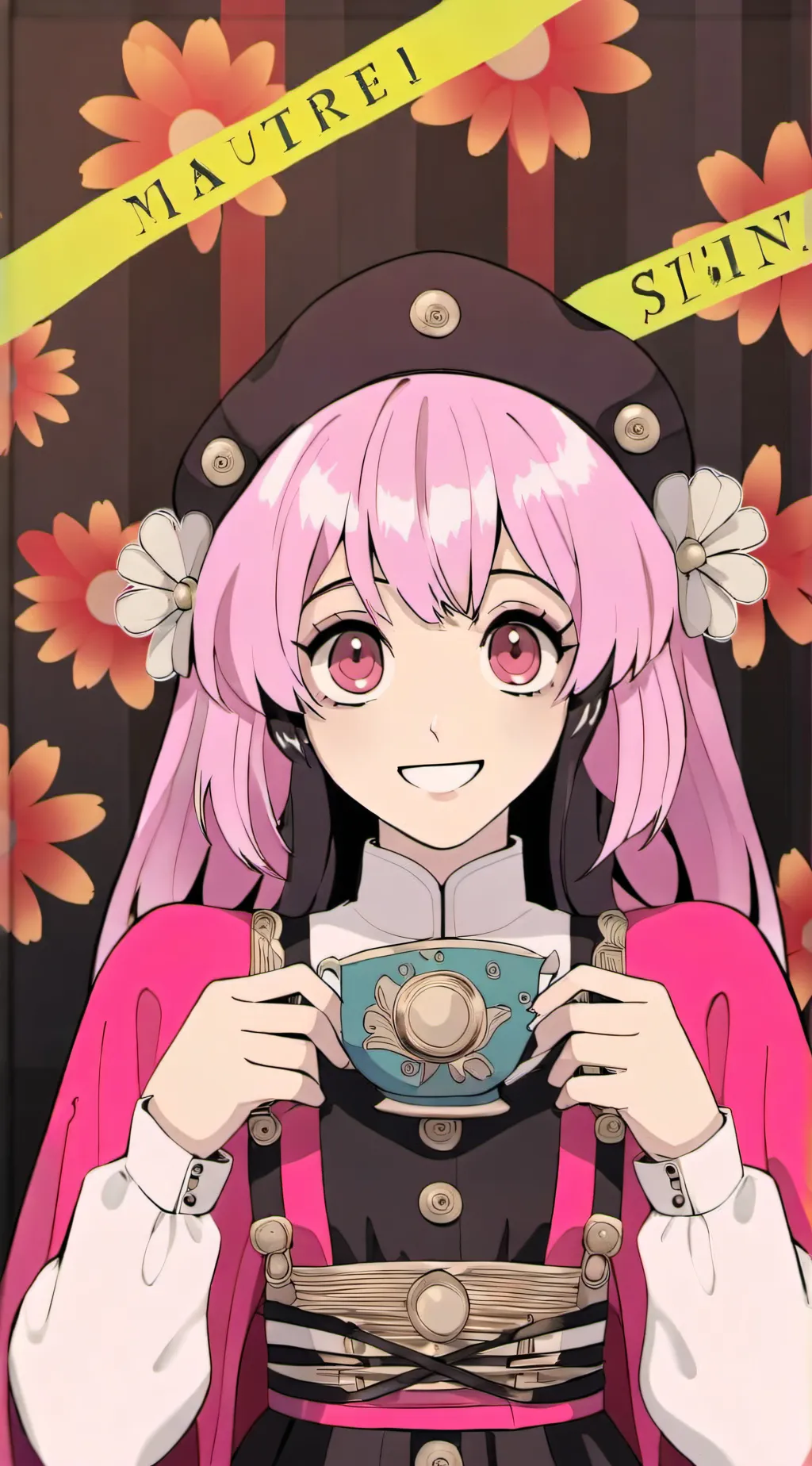 ai character: Squid game  background