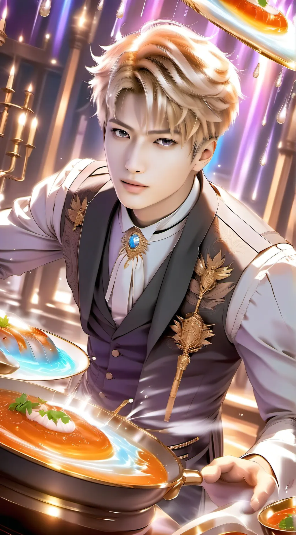 ai character: Aki  background