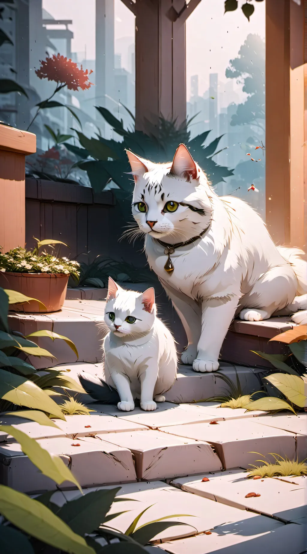 ai character: cinnamonroll background