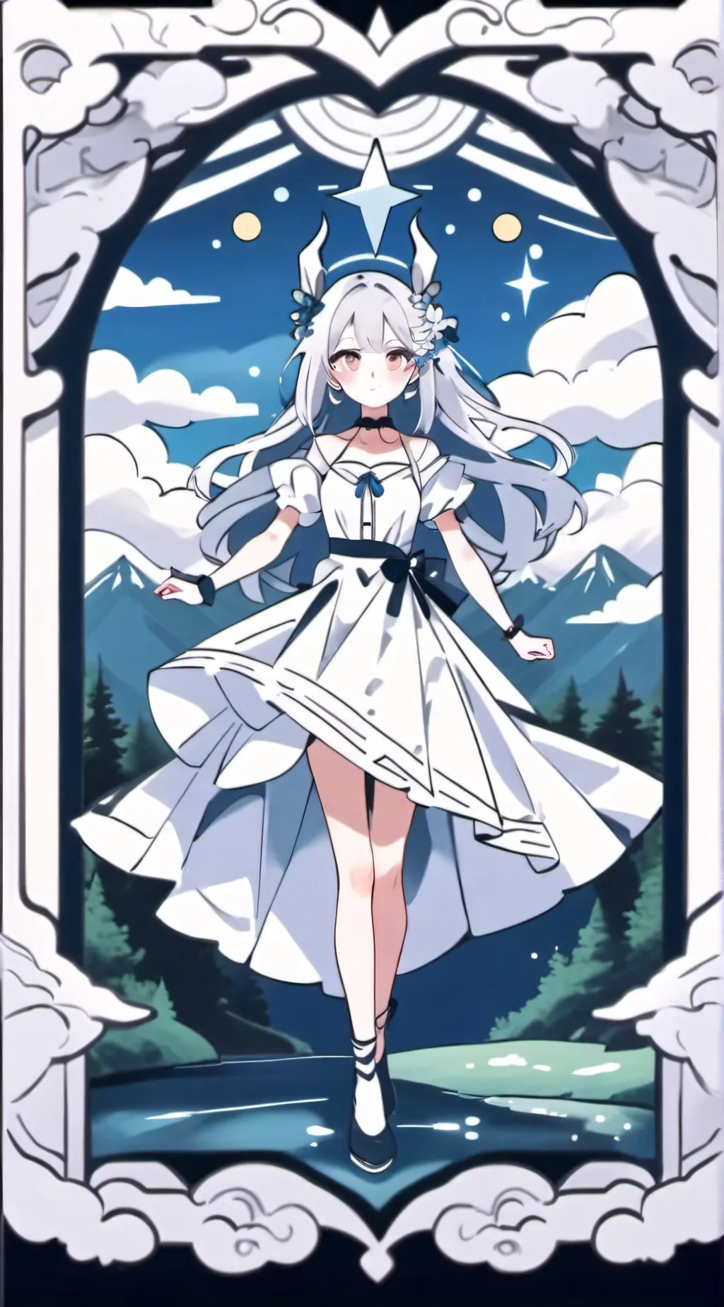 ai character: emilia background