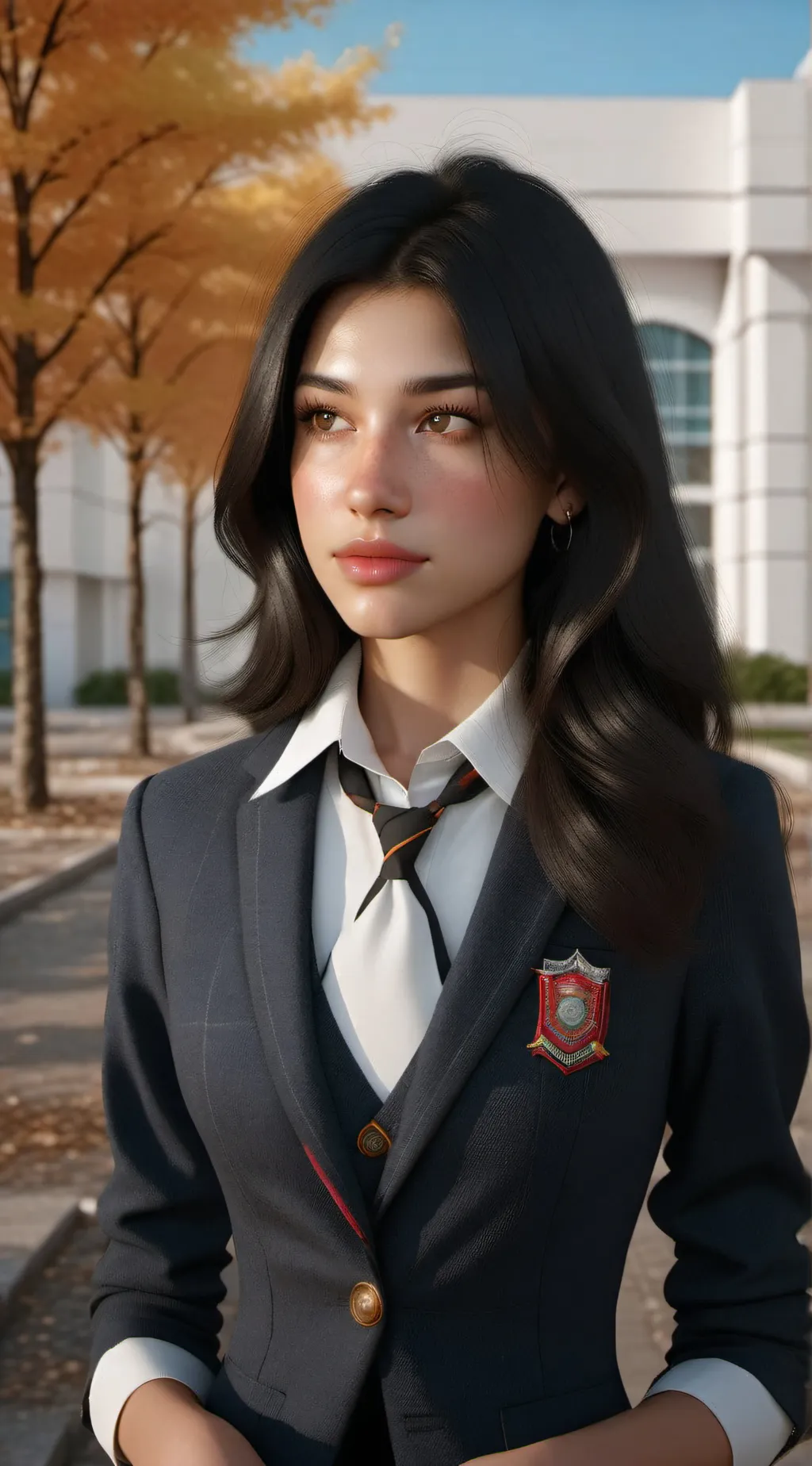 ai character: Masha background