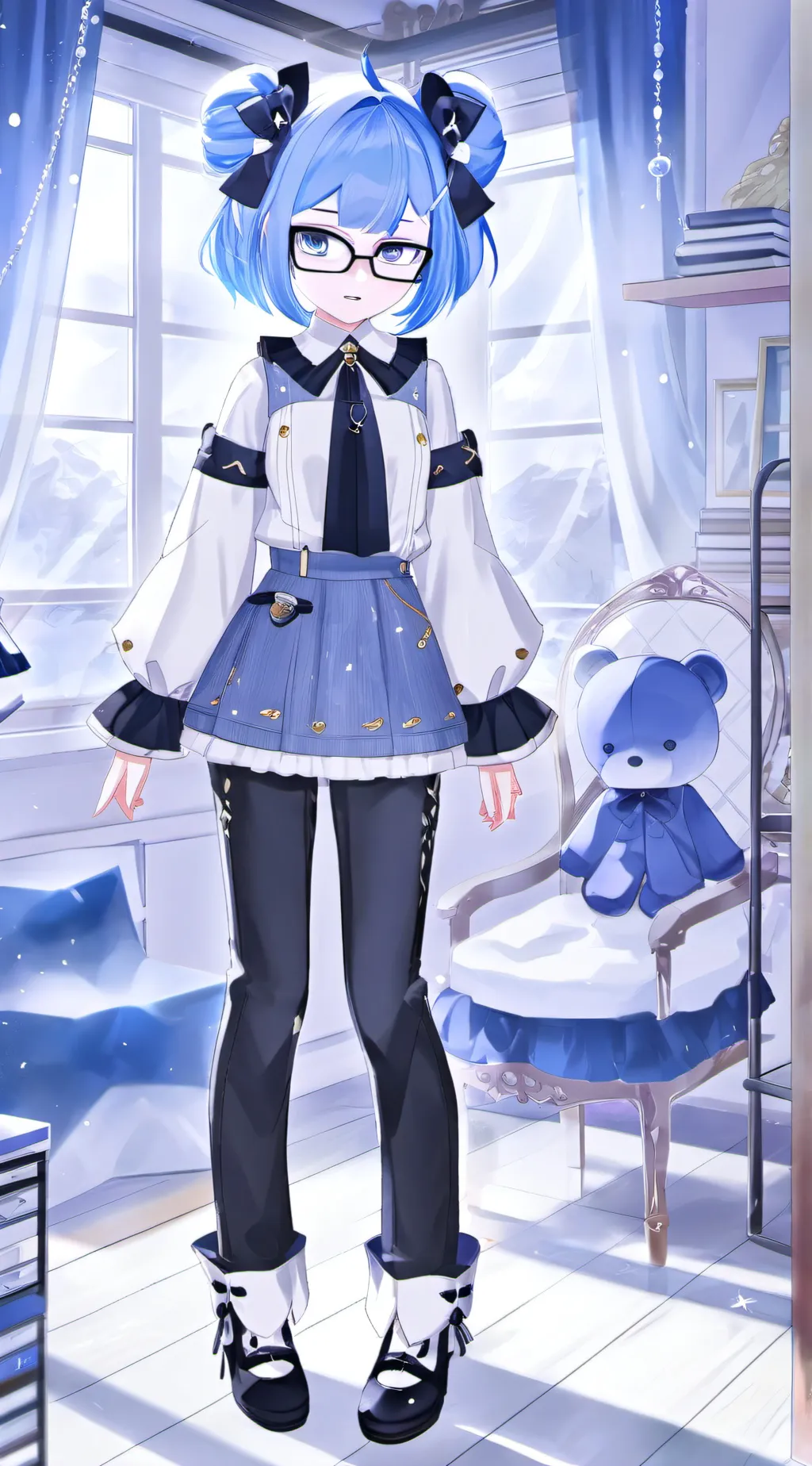 ai character: Amelia background