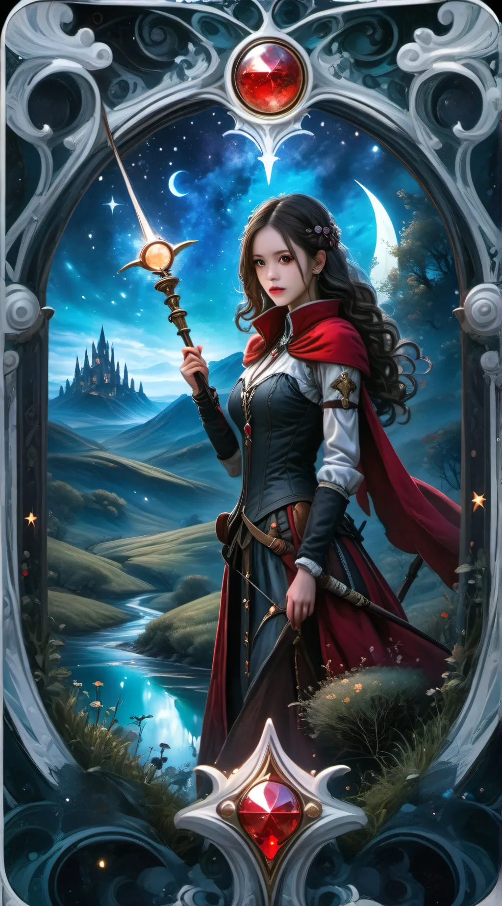 ai character: First Edition 🔮 background