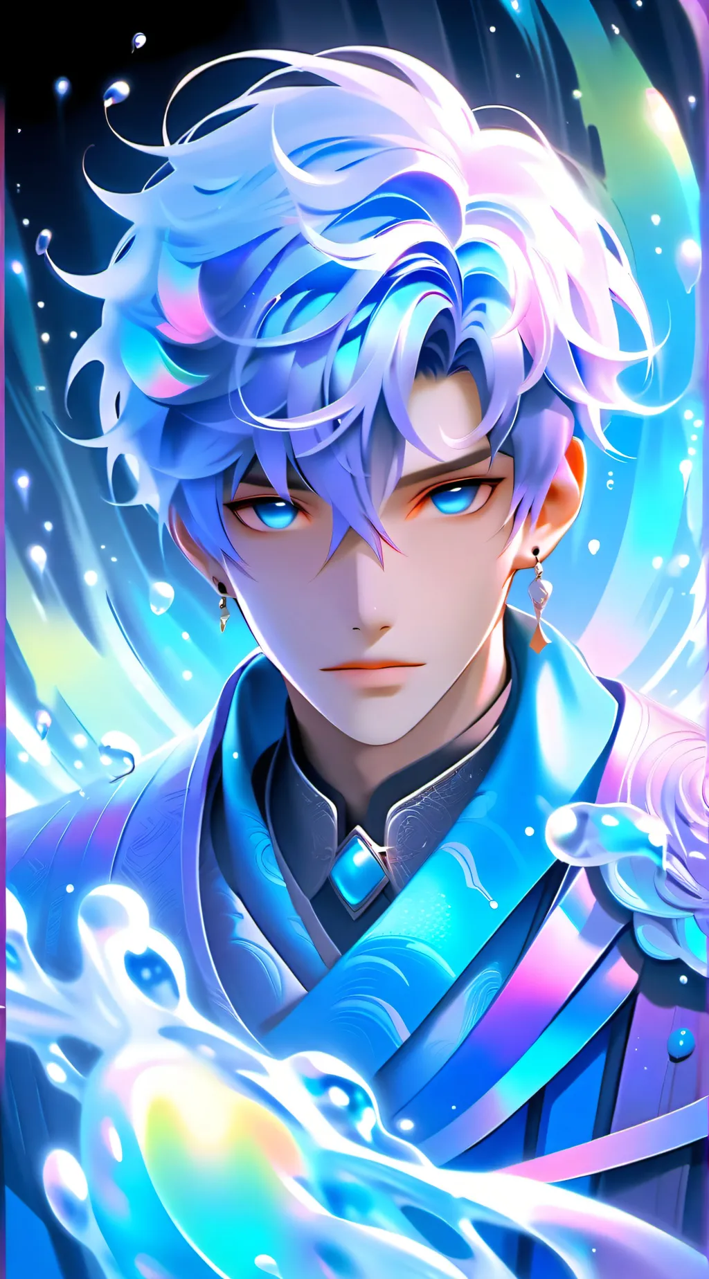 ai character: Boy background