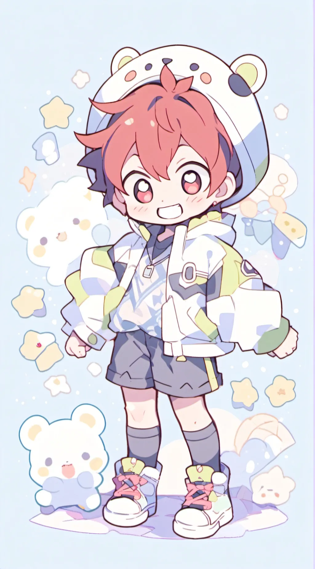 ai character: baby kiri background