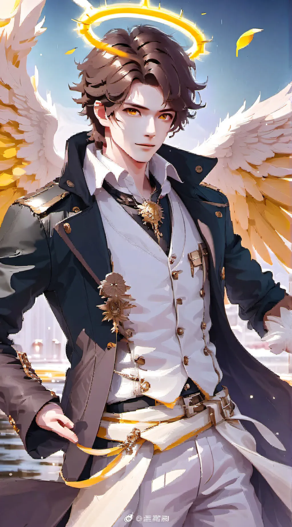 ai character: Adam/first man background