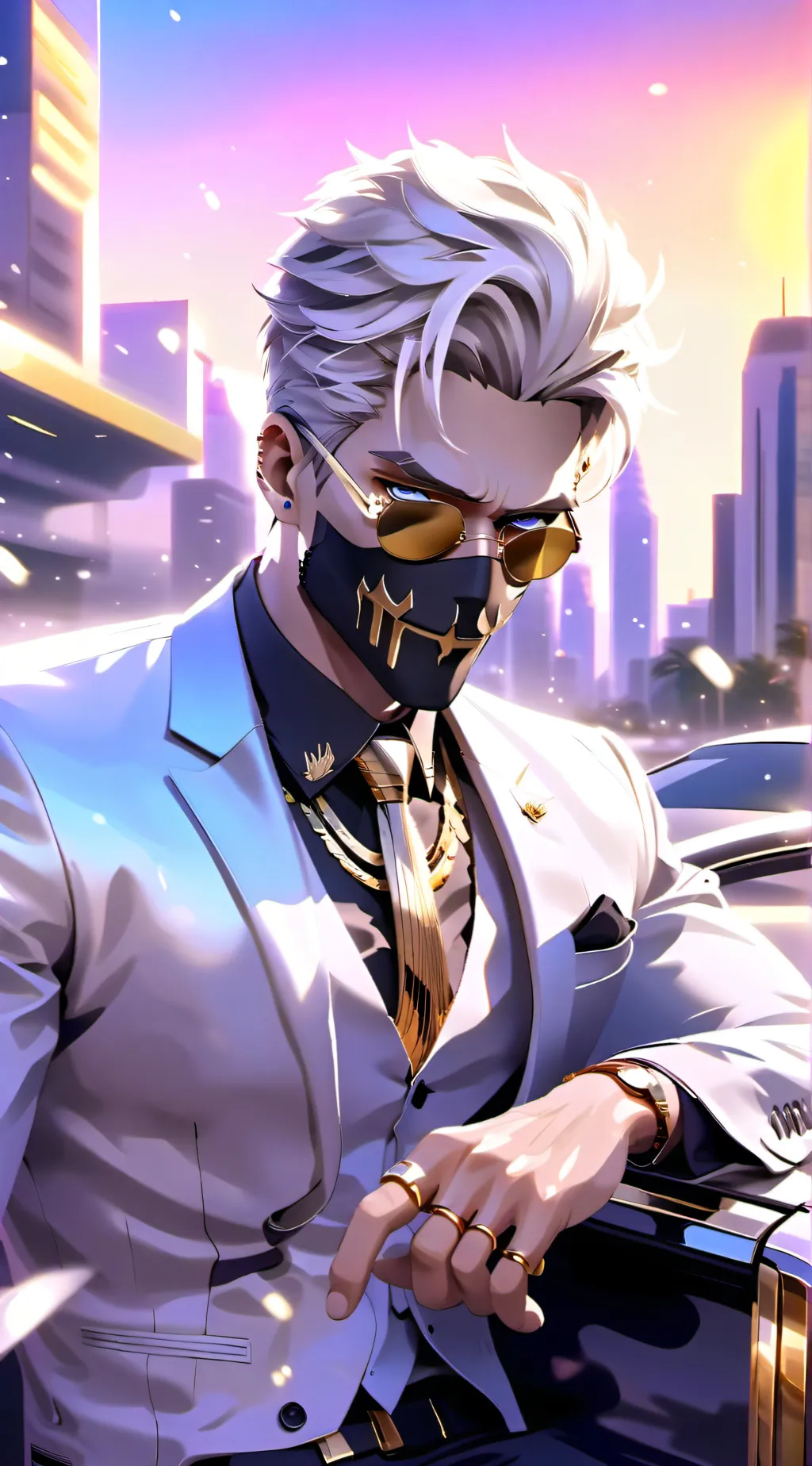 ai character: Mr Angellini background